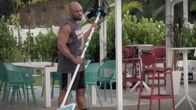 OnlyFans - Modern Gomorrah - Pool Boy BBC Breeds Tied-Up Rich Goddess