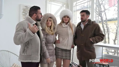 Kitana Lure, Candee Licious - Sex Crazed Co-Workers Kitana Lure And Candee Licious Share Cock During DP Office Orgy GP3383 29 01 2026