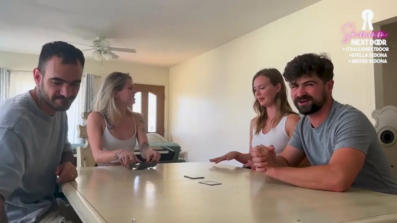 Sammm Next Door, Stella Sedona - Close Friends Ends Up In Wife Swapping - Watch Latest Porn Video at ePornHome.com for Free.