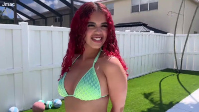Archer Ali - Big Dick Stud Pounds Petite Archer Ali In Her Hairy Pussy