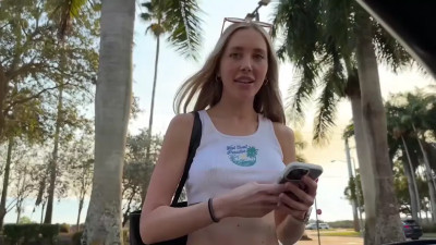 Strawberryshan - Uber Driver Fucks In Car Tesla Autopilot