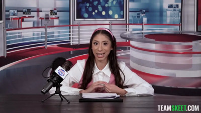 Sona Bella - Sona Bella Moans The Morning News: Bratty Schoolgirl's Orgasmic Punishment! 15 02 2026