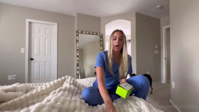 Hannah Louu - Busty Nurse Gets Railed And Facialed