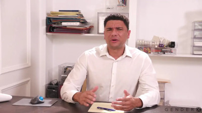 Andre Stone, Victoria Grant - Watching My Husband Bang A Trans 2 - Scene 2