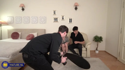 Nicol V - Two Toyboys Fucking 41 Year Old MILF Nicole During A Photoshoot And She Loves Those Hard 18 02 2026