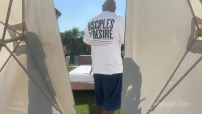 Sara Retali - Multiple BBC Gangbang Outdoor BTS Video