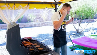 Serena Hill - I Will Drain Your Cock Before The BBQ, Serena Gets Marinated In Daddy's White Sauce 27 02 2026