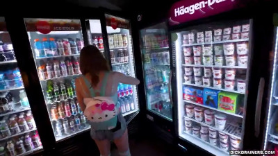 Harley Learns - Bearly Teen 19 Years Old 2nd Time Drains BBC Cock