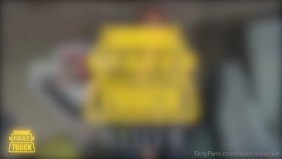 Gym Barbie - Sexy Fit Babe Fucks On The Road With The Fake Truck Driver