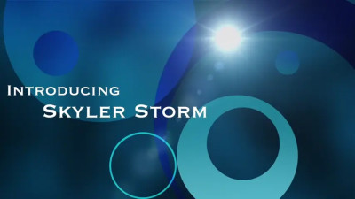 Skyler Storm - Welcomes Skyler Storm, Gorgeous Blonde Loves Giving Blowjobs, Fucking And Swallowing