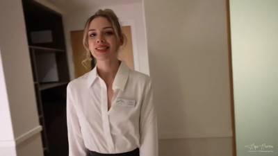 Hope Heaven - Room Service Hotel Maid Gets BG Sex And Facial From Married Man